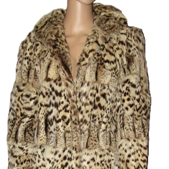 Herpolsheimer's Lipi Fur Coat Size Large-No Size Tag